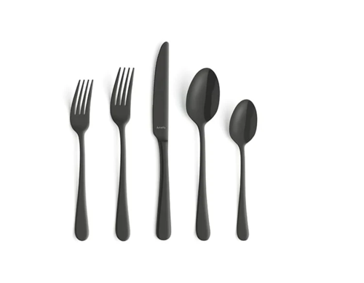 czarne sztućce, modna porcelana, amefa zestaw sztućców, talerze obiadowe, zestaw porcelany, amefa florence, porcelana hotelowa, porcelana kremowa, komplet do herbaty porcelana, elegancka porcelana na prezent,.jpg