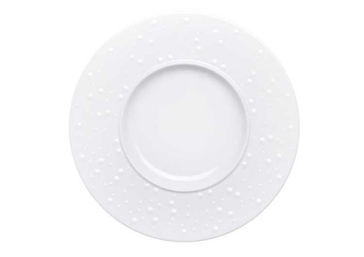 talerz porcelanowy, talerze porcelanowe, kieliszki do wina, porcelana, talerz w kropki, biały talerz, modna porcelana, szary talerz, sklep z porcelanę, talerze białe, białe talerze, lubiana.jpg