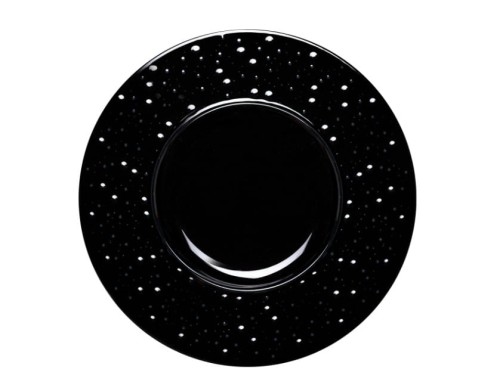 talerz porcelanowy, talerze porcelanowe, kieliszki do wina, porcelana, talerz w kropki, modna porcelana, szary talerz, sklep z porcelanę, talerze białe, białe talerze, lubiana.jpg